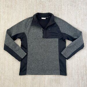 Spyder 1/4 Zip Up Long Sleeve Pullover L